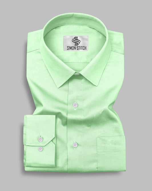 Pista Color Satin Cotton Shirt